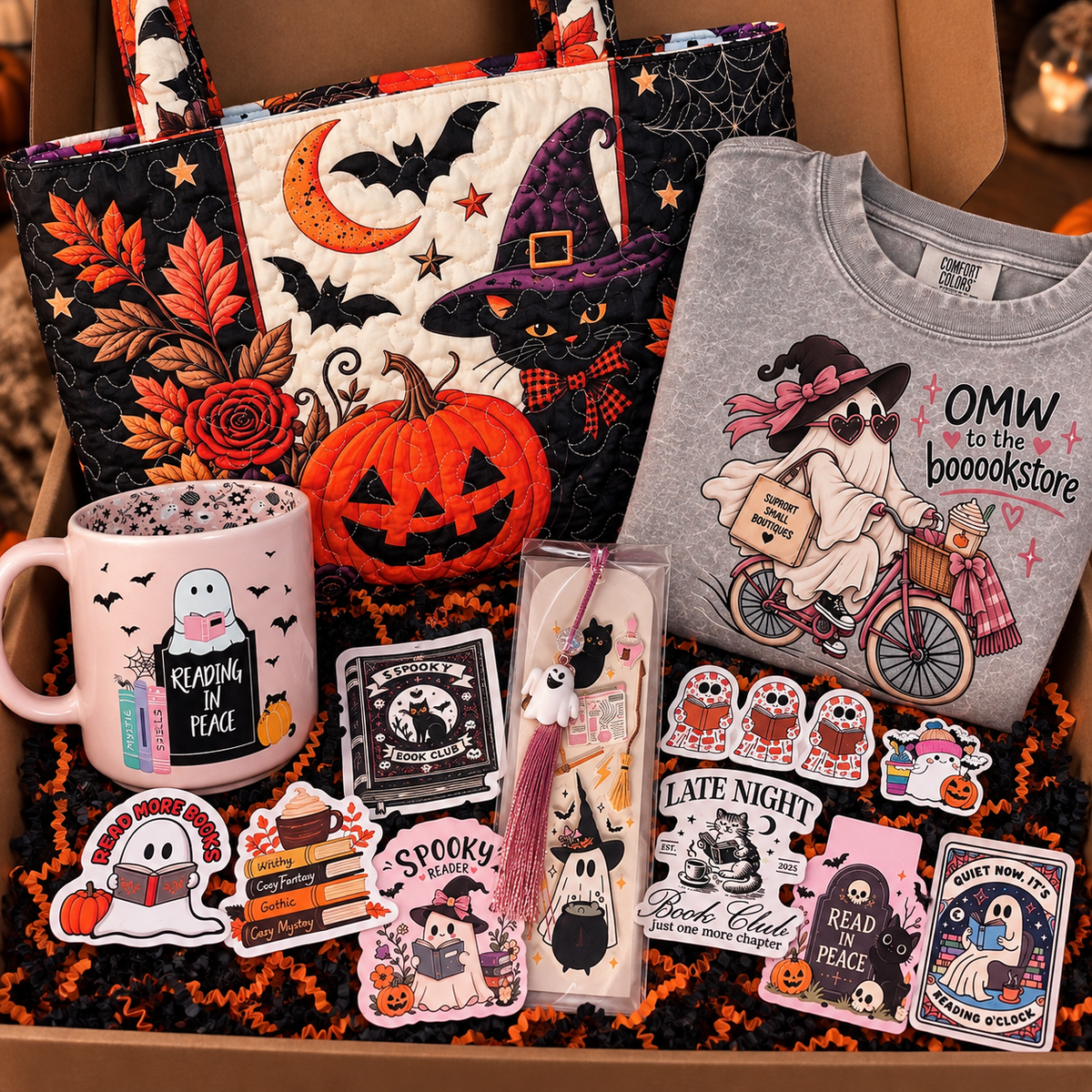 Build Your Own Spooky Bookish Box 🎃