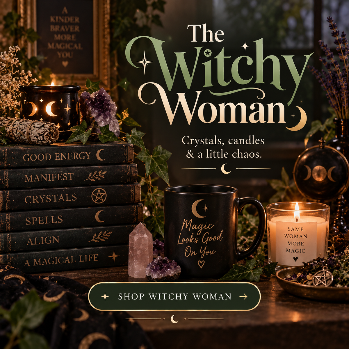 Witchy Woman Mystery Book Box