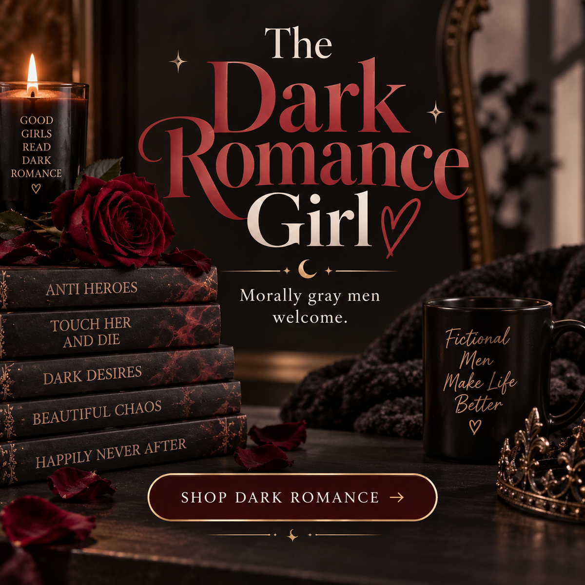 Dark Romance Mystery Book Box