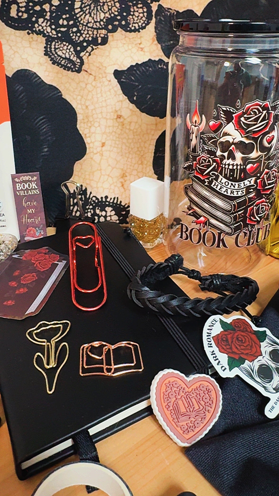 Dark Romance Mystery Book Box