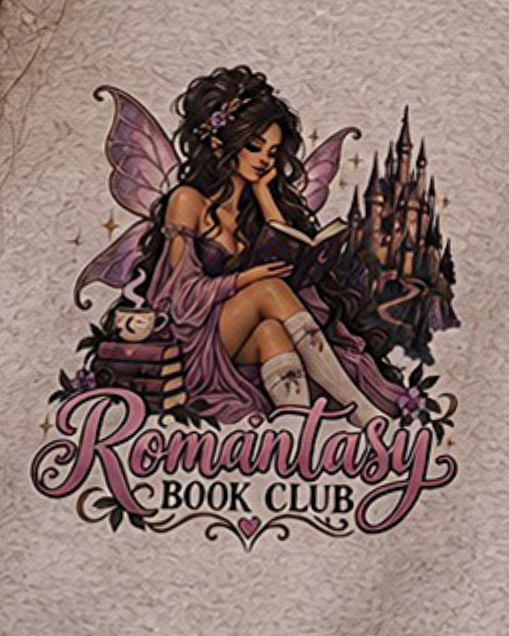Romantasy Book Club Cozy Crewneck or Long Sleeve Tshirt