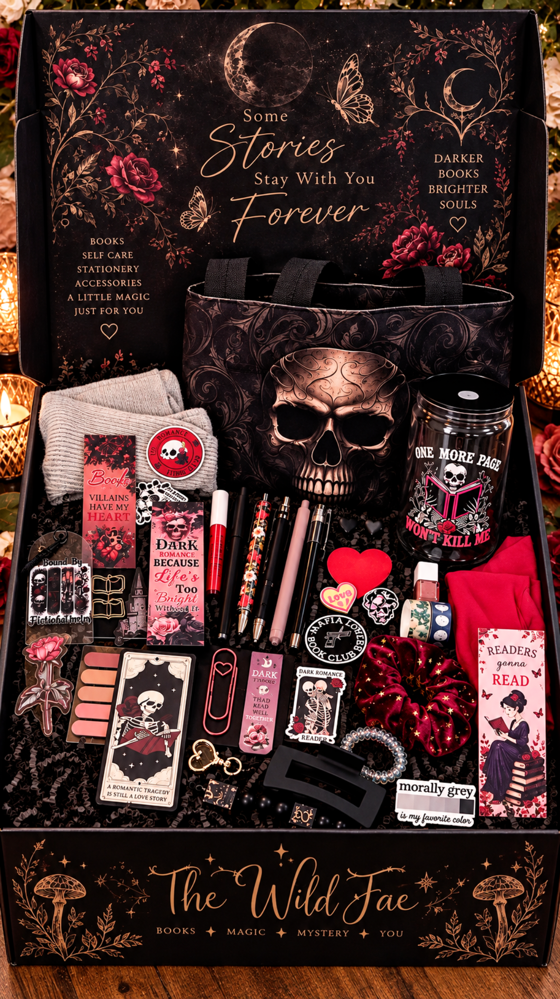 Dark Romance Mystery Book Box