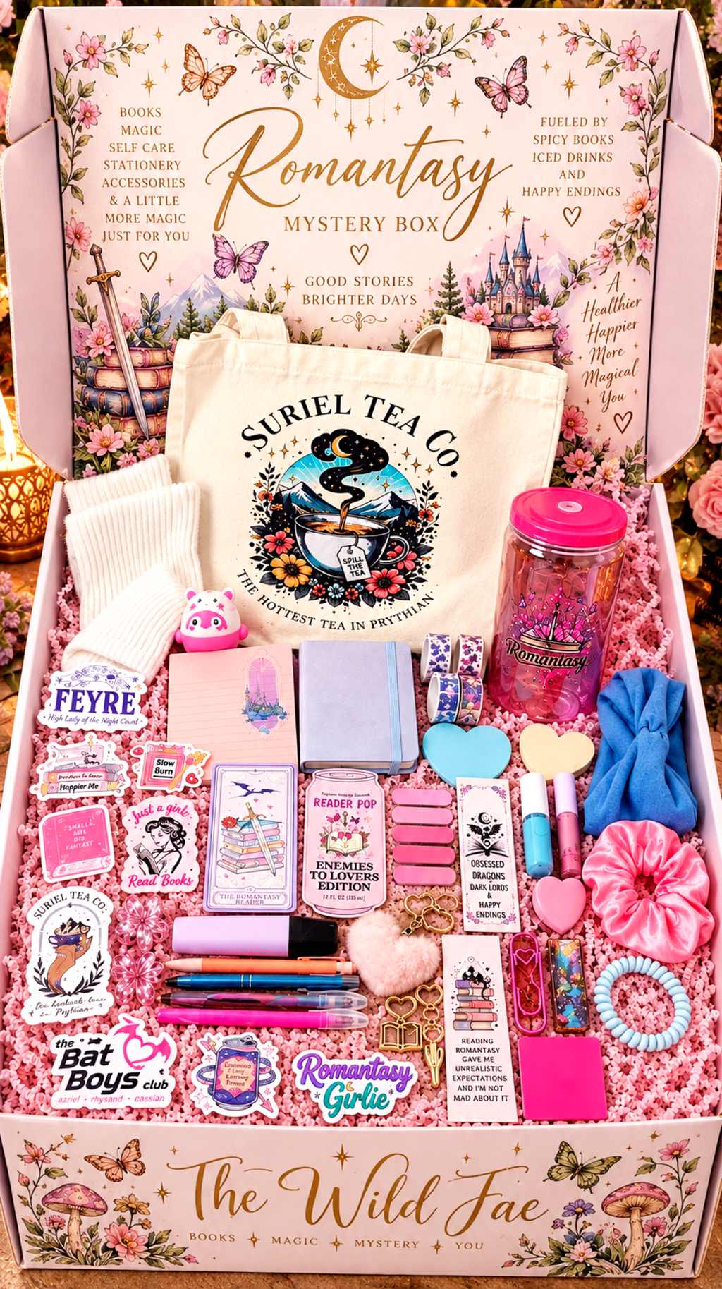 Romantasy Mystery Book Box