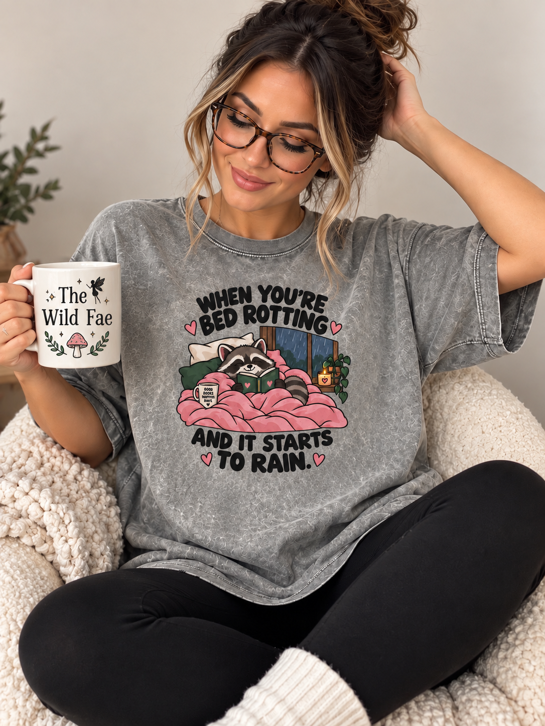 Bed Rotting Cozy Tshirt or Crewneck