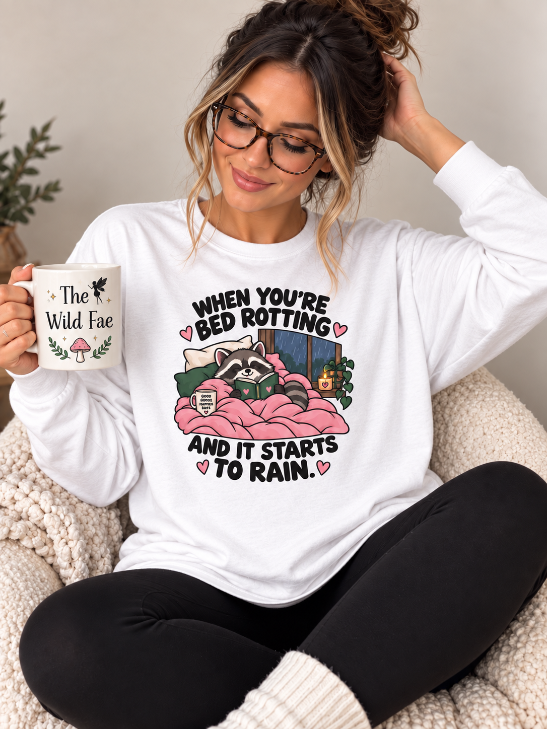 Bed Rotting Cozy Tshirt or Crewneck