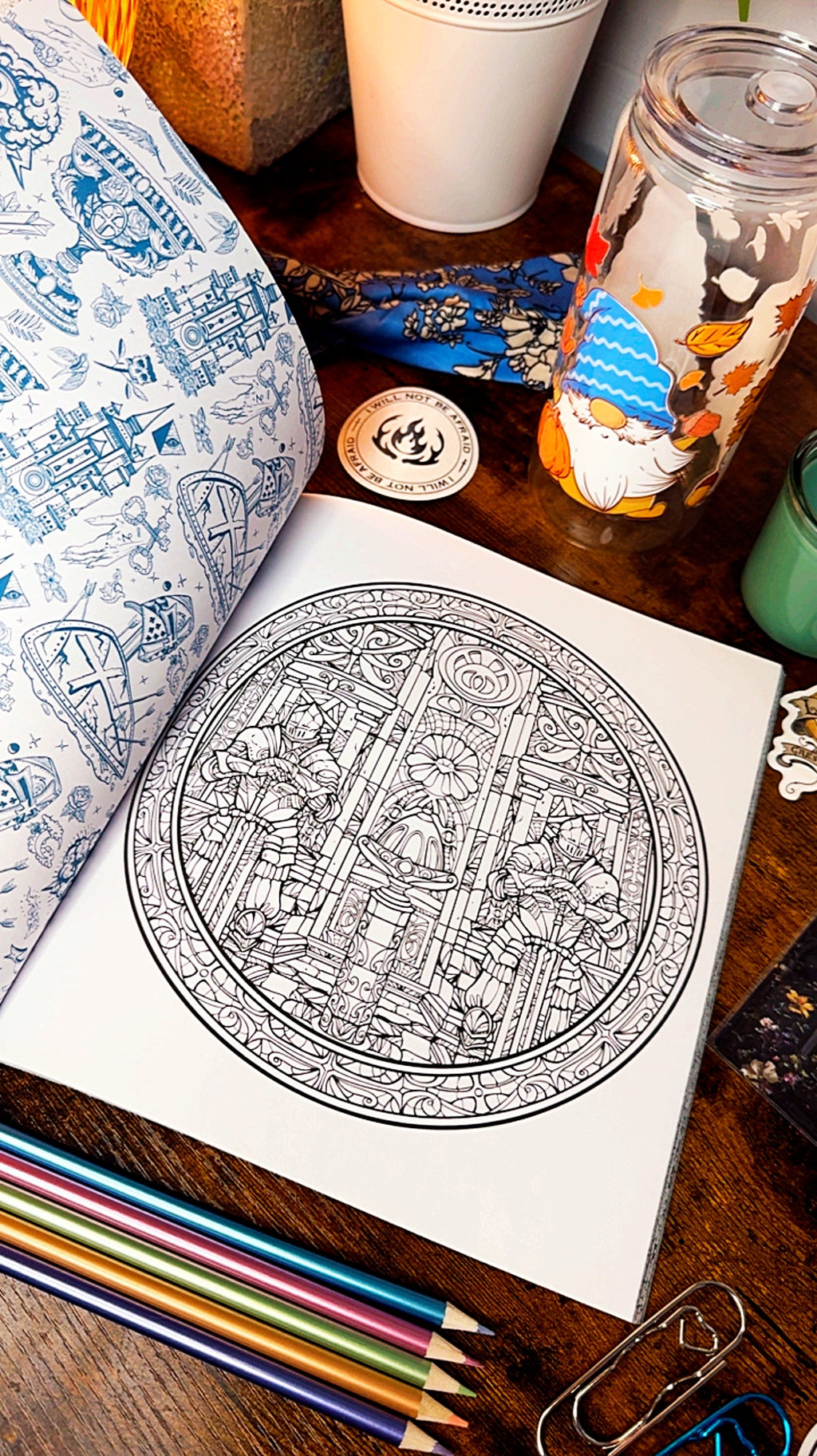 Blind Date with an Adult Coloring Book Box | Cozy Gift