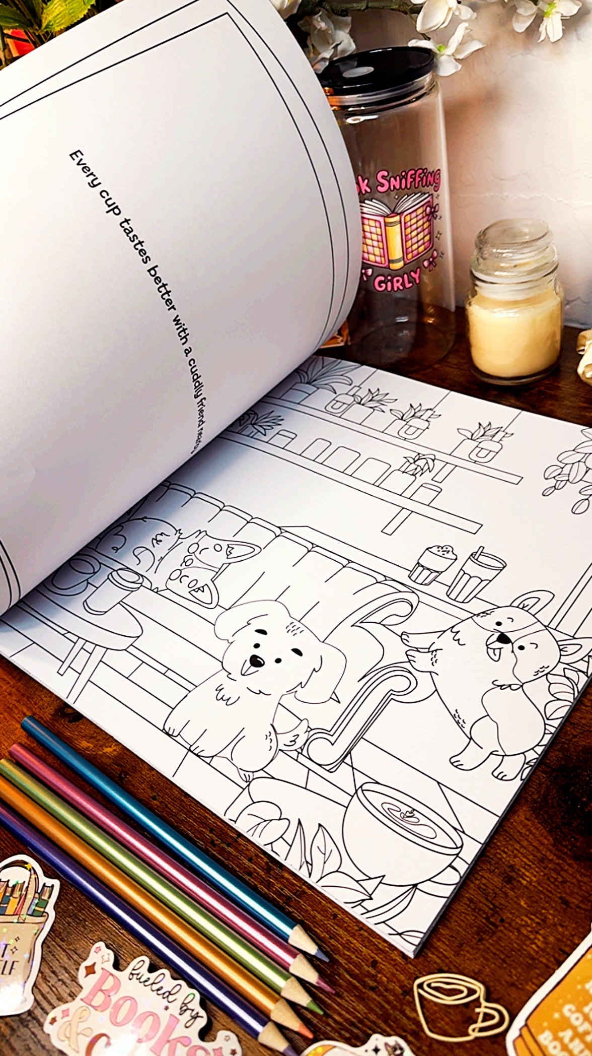 Blind Date with an Adult Coloring Book Box | Cozy Gift