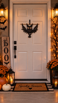 Macrame Halloween Bat Wall Hanging | Spooky Season Home Decor | Handmade
