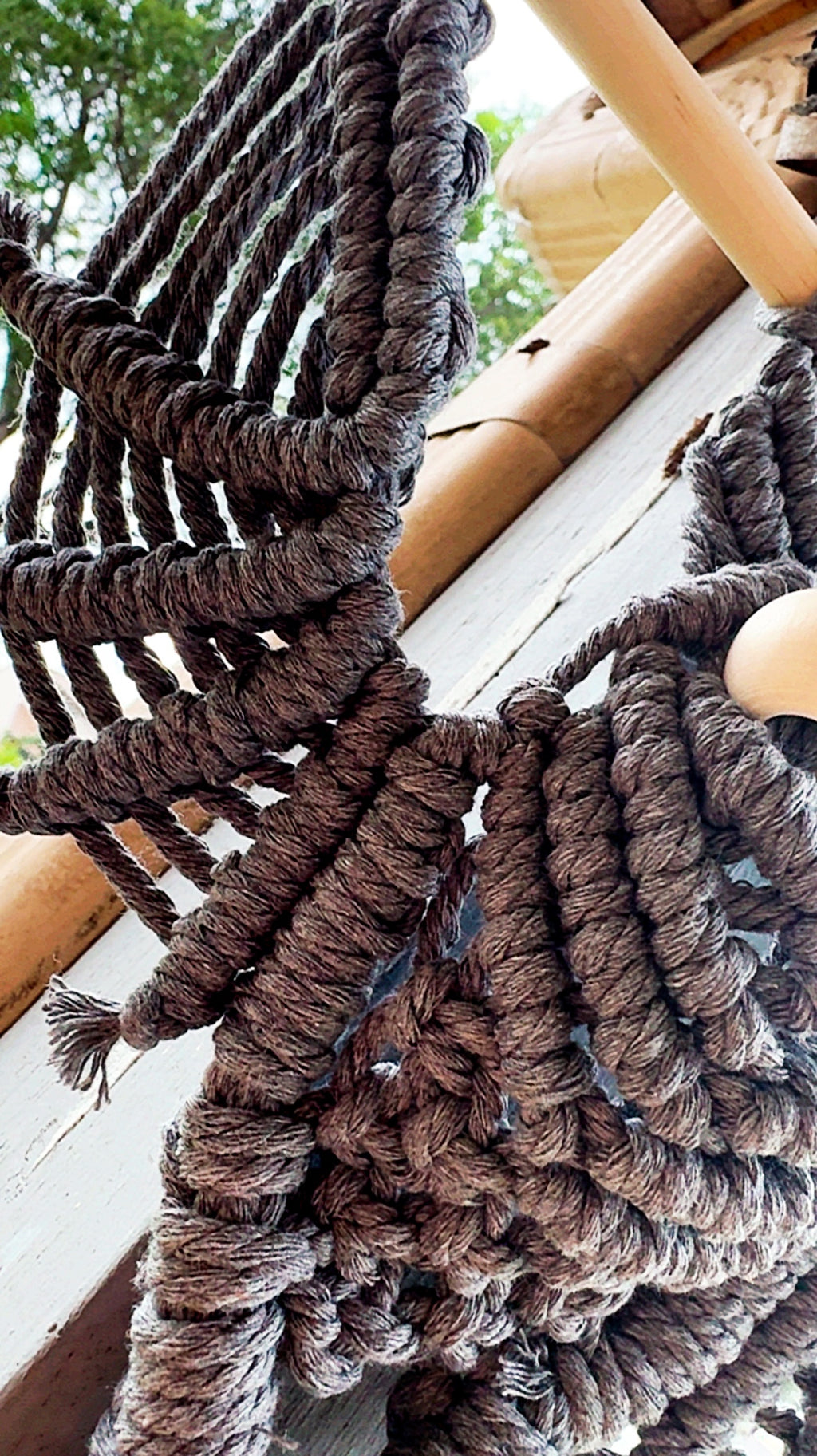 Macrame Halloween Bat Wall Hanging | Spooky Season Home Decor | Handmade