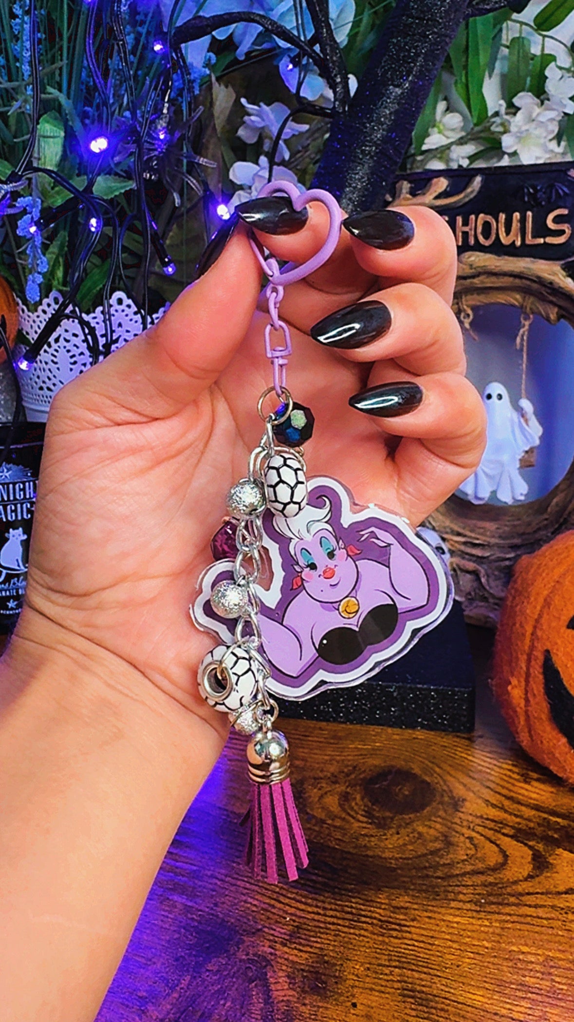 Villains Bag Charms | Cute Keychain Accessories | Colorful Purse & Backpack Charms | Zipper Pull