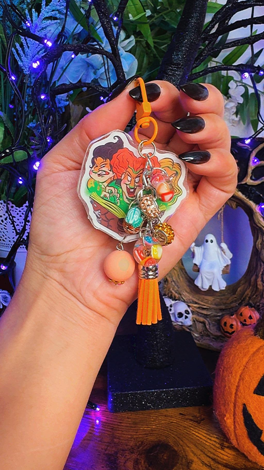 Villains Bag Charms | Cute Keychain Accessories | Colorful Purse & Backpack Charms | Zipper Pull