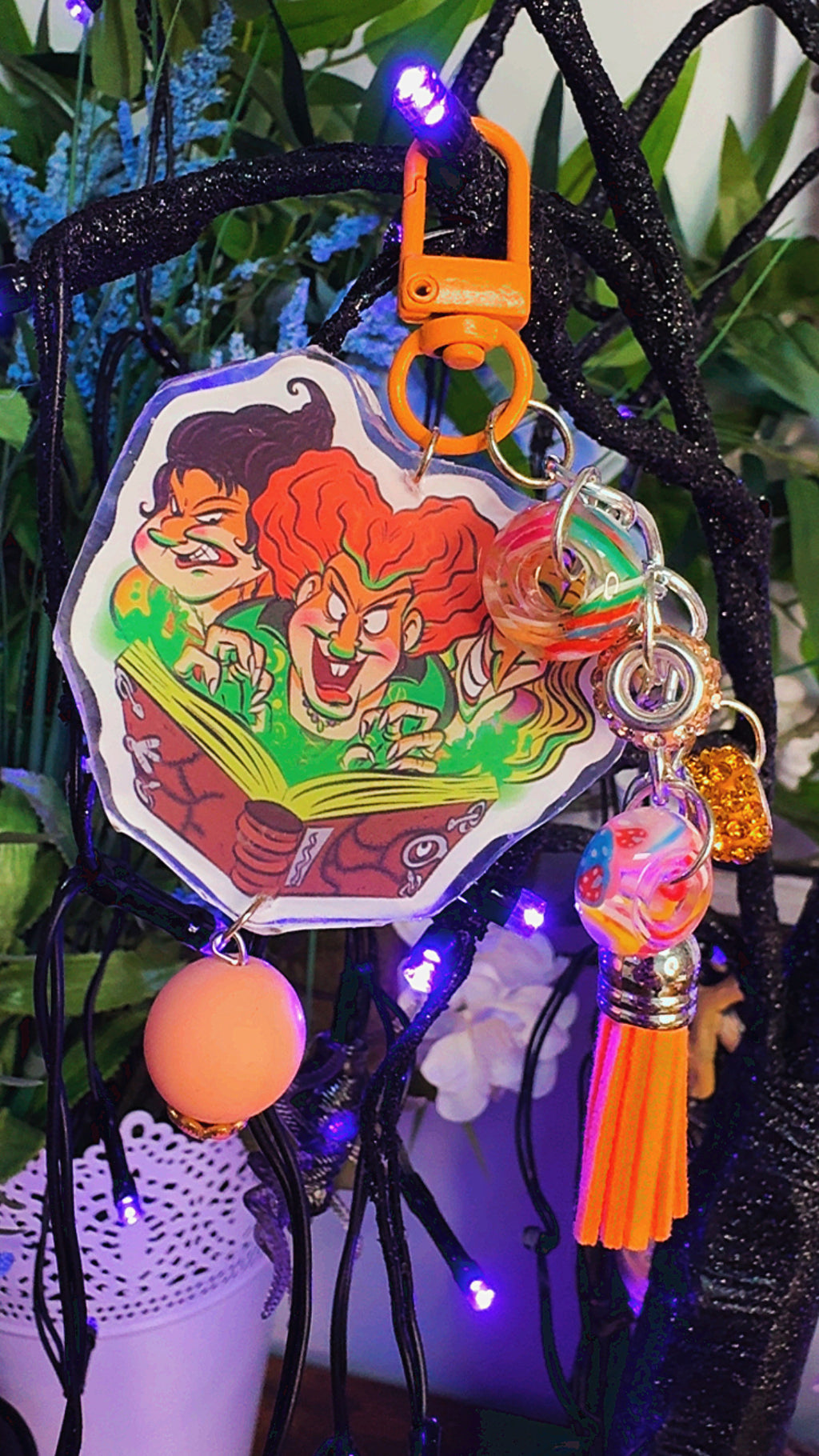 Villains Bag Charms | Cute Keychain Accessories | Colorful Purse & Backpack Charms | Zipper Pull