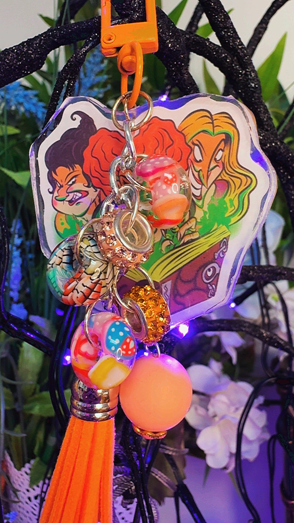 Villains Bag Charms | Cute Keychain Accessories | Colorful Purse & Backpack Charms | Zipper Pull