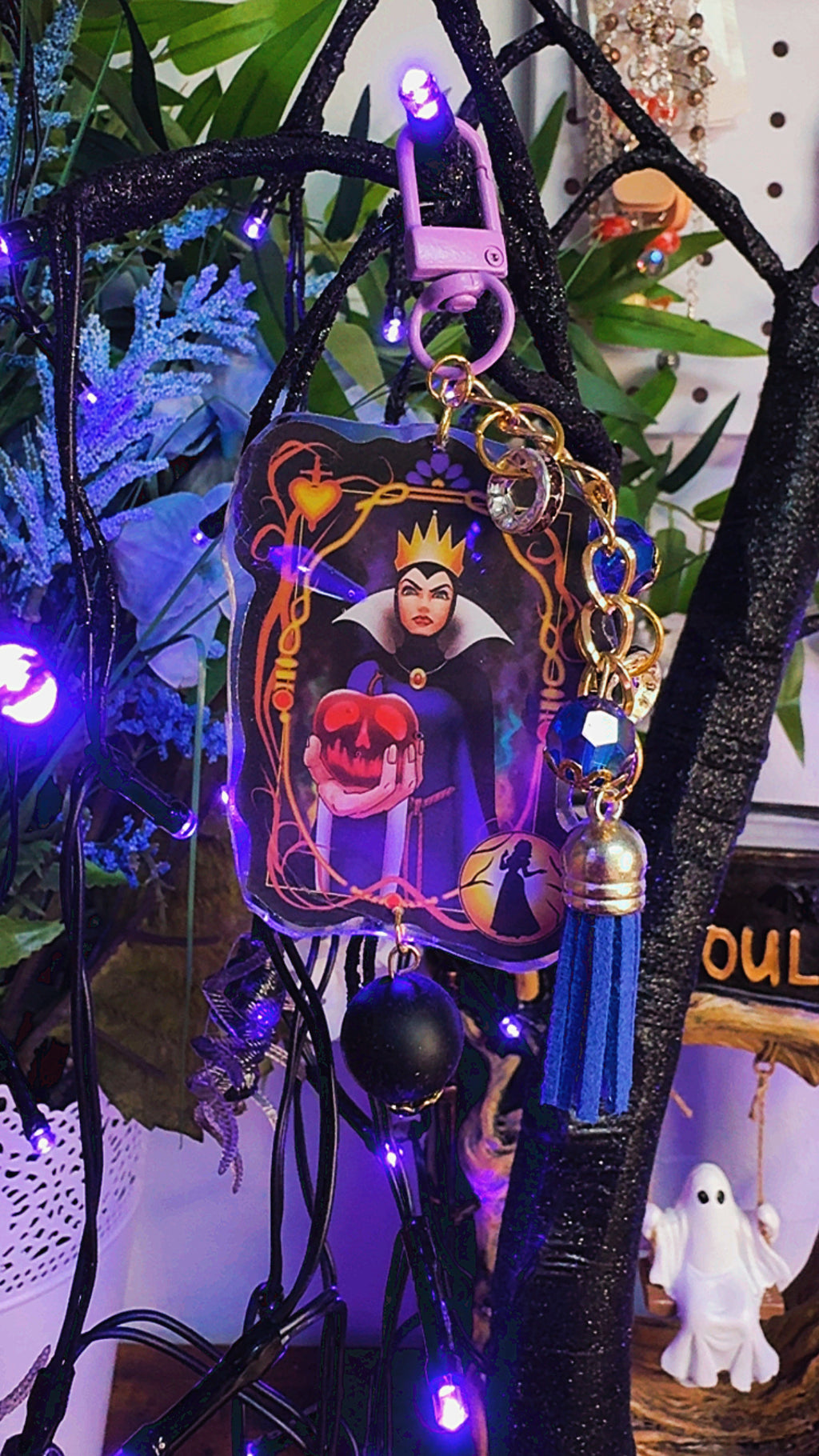 Villains Bag Charms | Cute Keychain Accessories | Colorful Purse & Backpack Charms | Zipper Pull