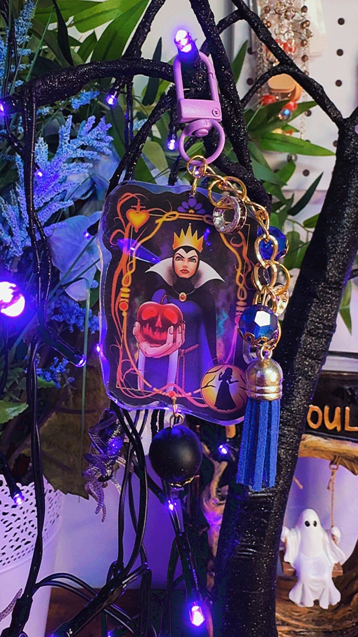Villains Bag Charms | Cute Keychain Accessories | Colorful Purse & Backpack Charms | Zipper Pull