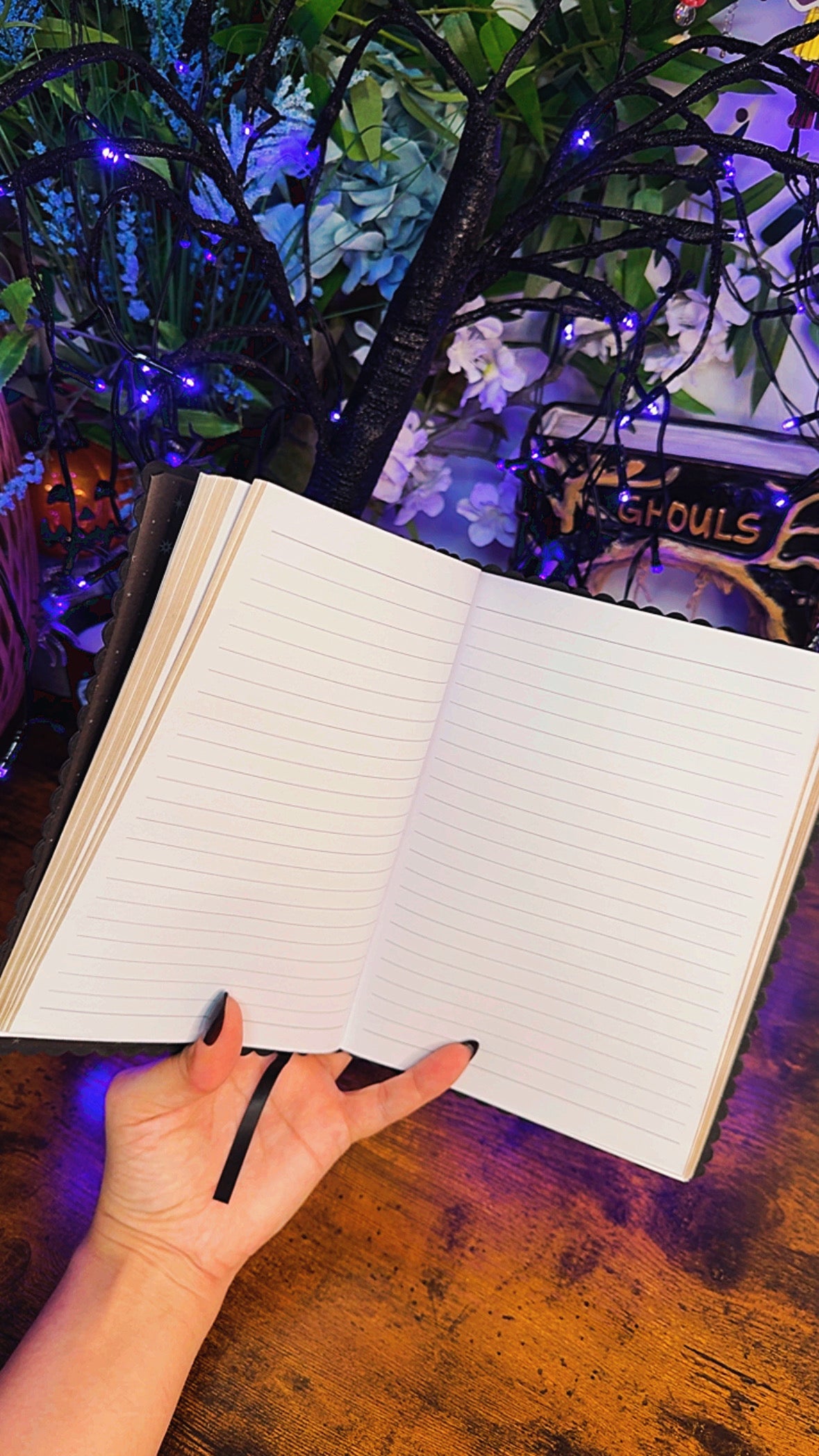 Cottagecore Soft Cover Faux-Leather Lay Flat Journal