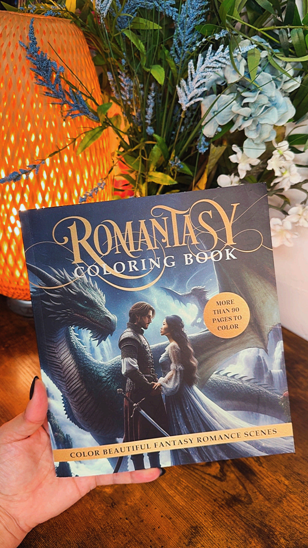 Romantasy Adult Coloring Book
