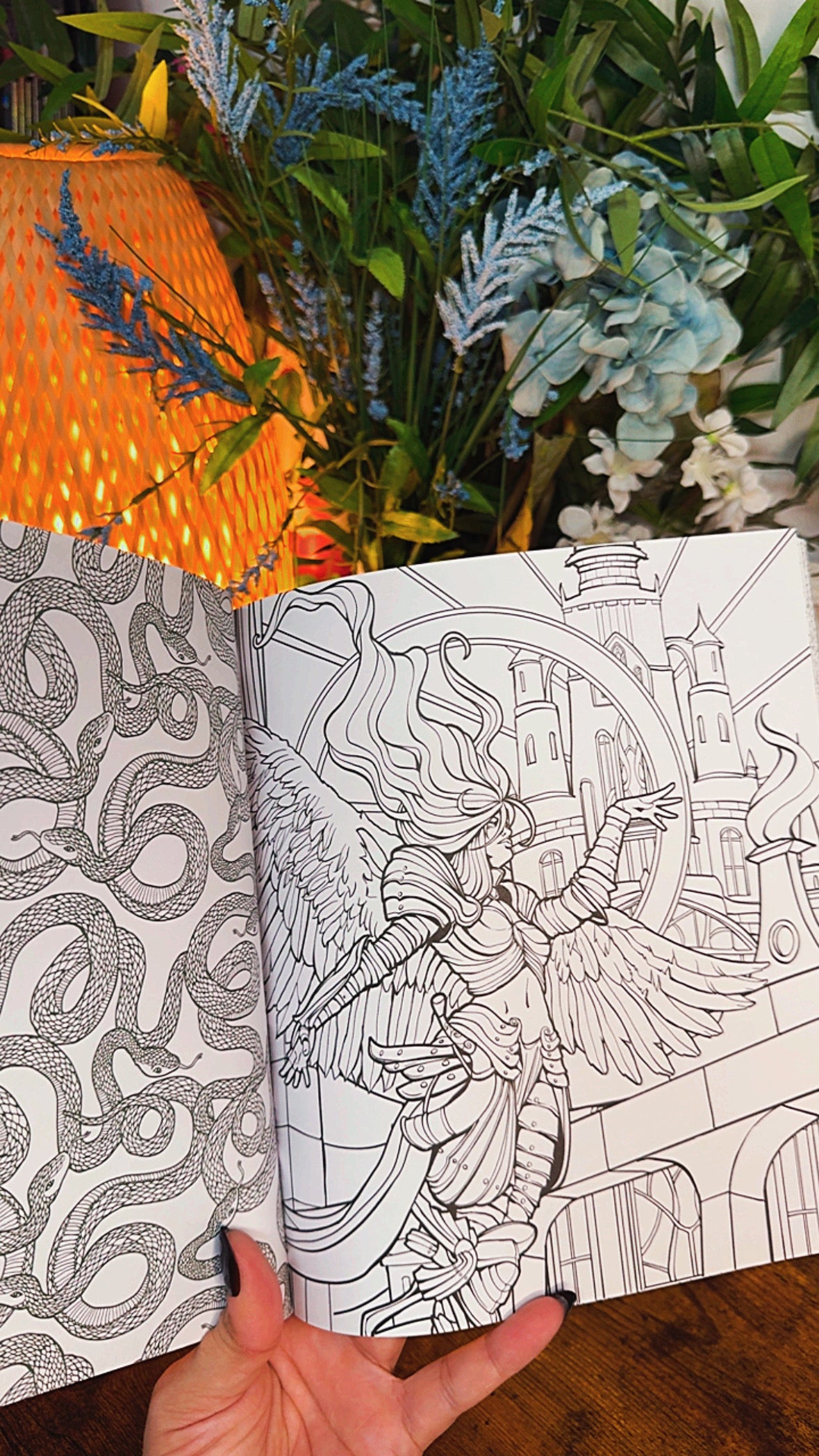 Romantasy Adult Coloring Book