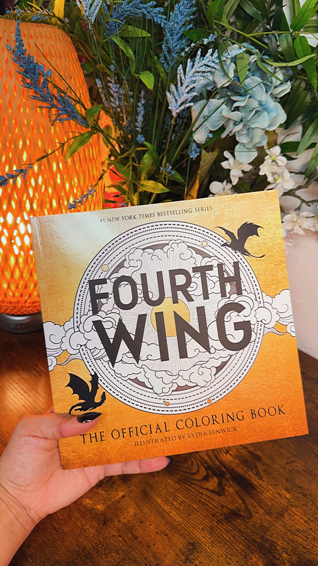 Fourth Wing Adult Coloring Book