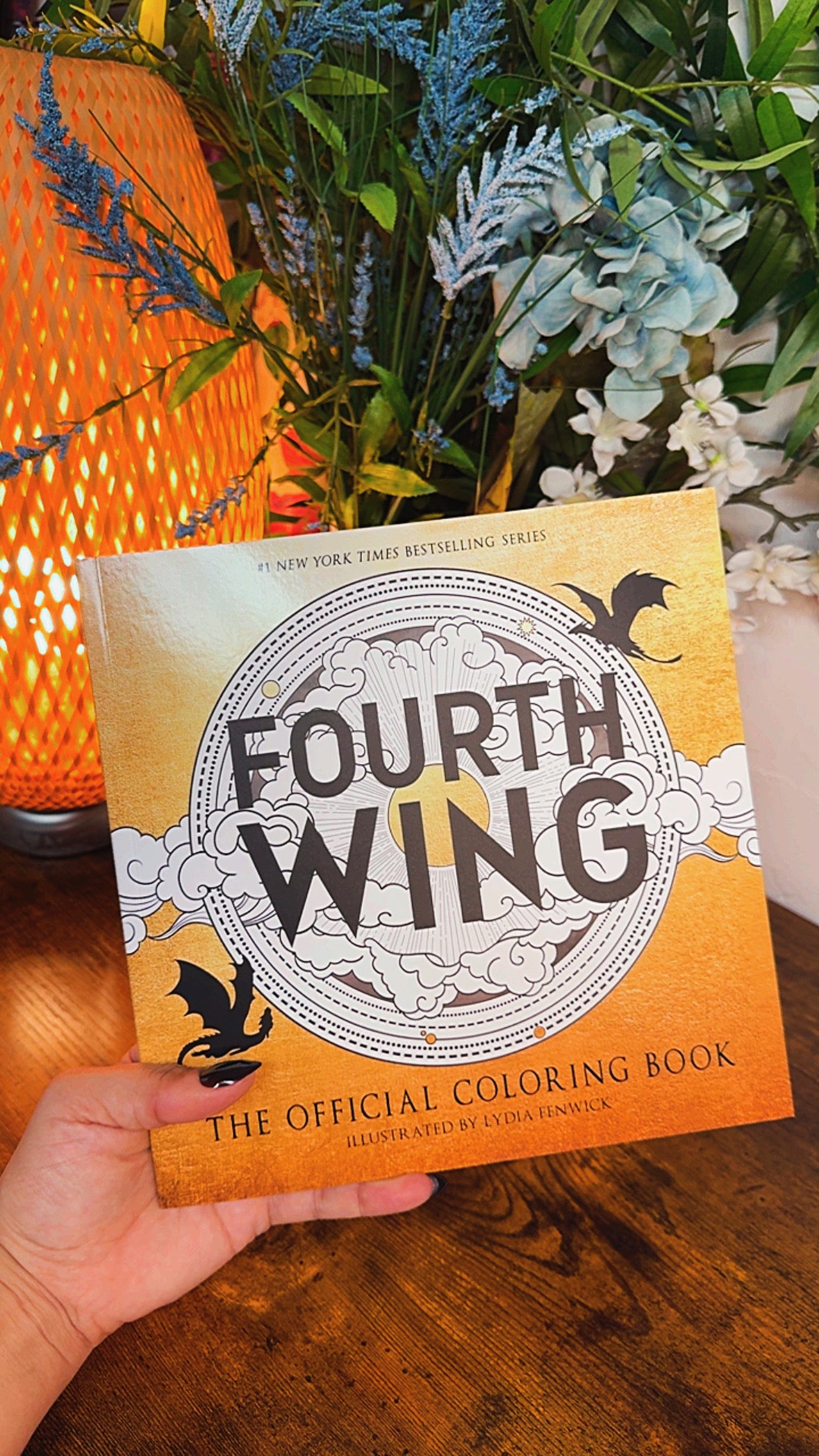 Fourth Wing Adult Coloring Book