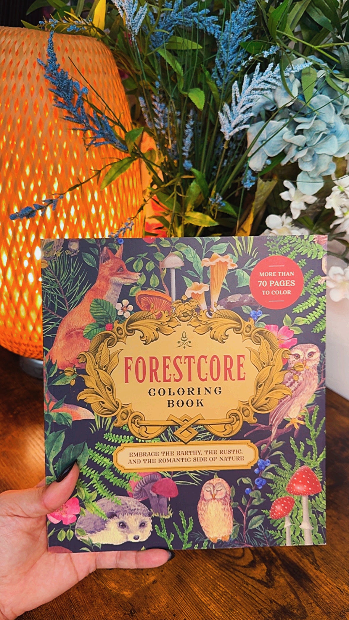 Forestcore Adult Coloring Book