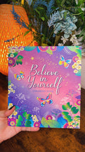Believe in Yourself Positive Affirmations Adult Coloring Book