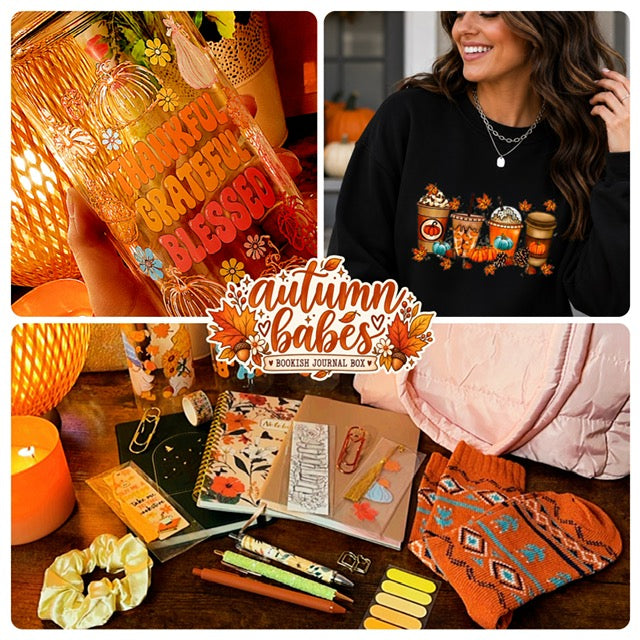 Autumn Babes "Thankful Grateful Blessed" Blind Date with a Journal Bundle
