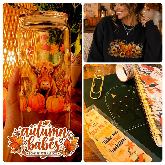 Autumn Babes "Highland Cow Fall" Blind Date with a Journal Bundle