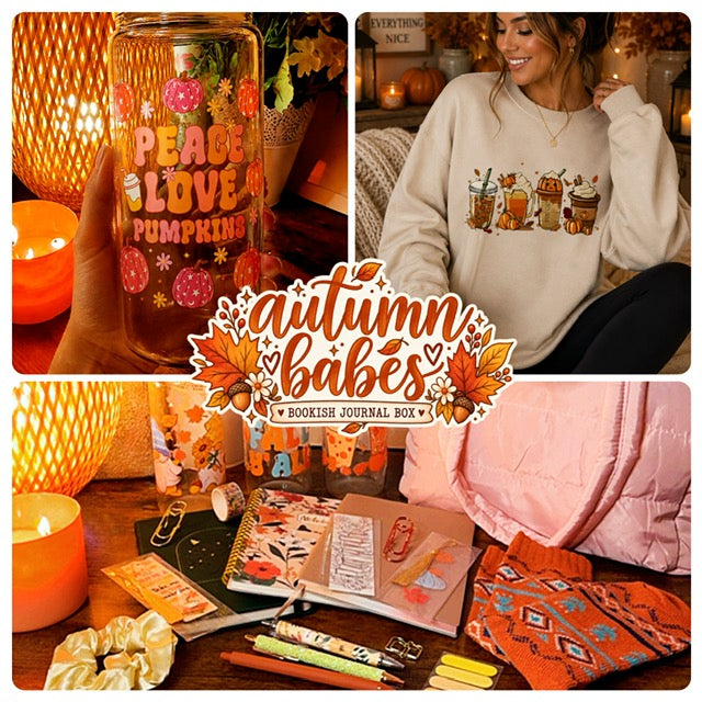 Autumn Babes "Peace Love Pumpkins" Blind Date with a Journal Bundle