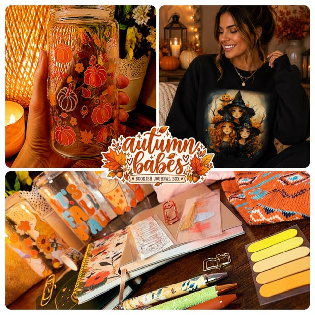 Autumn Babes "Falling Pumpkins" Blind Date with a Journal Bundle