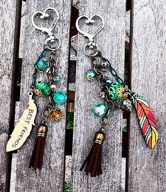 Wild Fae Bind Best Friends Keychains